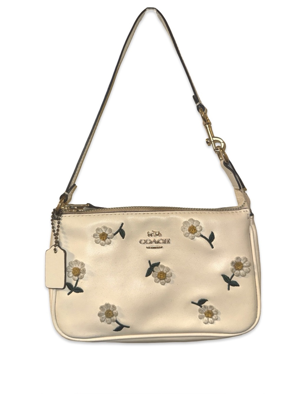 Coach Nolita 19 with daisy embroidery bag
